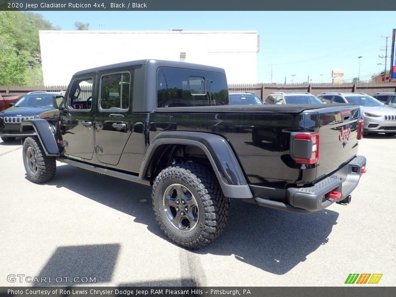 Black / Black 2020 Jeep Gladiator Rubicon 4x4