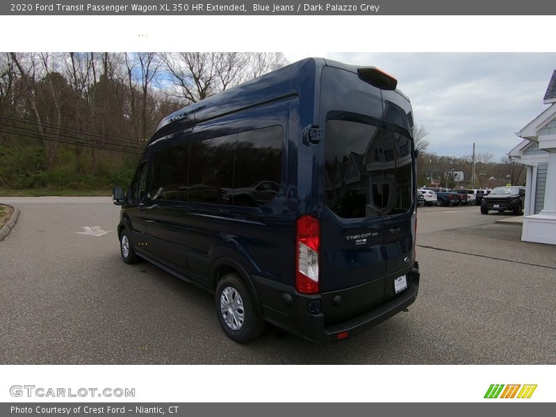 Blue Jeans / Dark Palazzo Grey 2020 Ford Transit Passenger Wagon XL 350 HR Extended