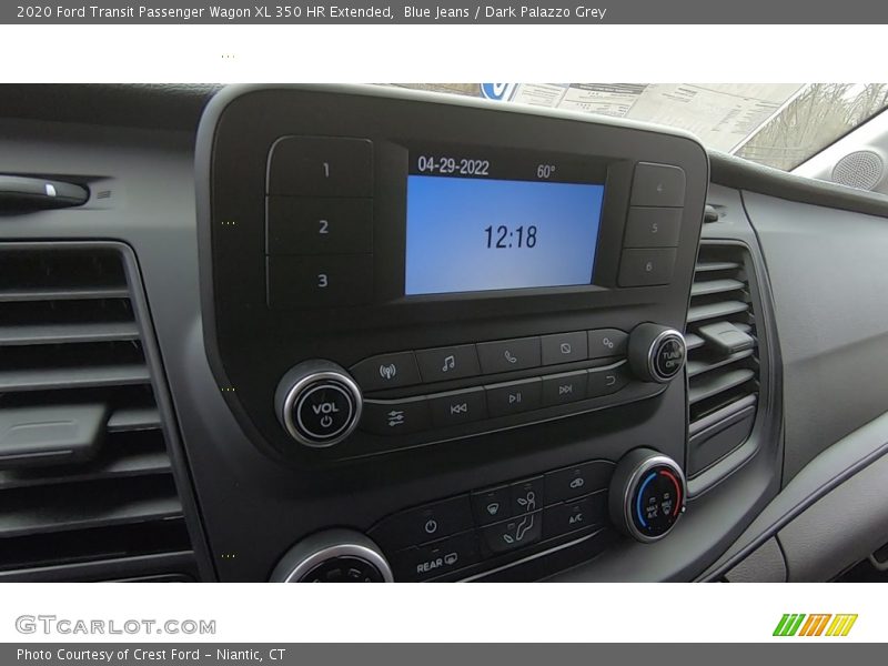 Blue Jeans / Dark Palazzo Grey 2020 Ford Transit Passenger Wagon XL 350 HR Extended