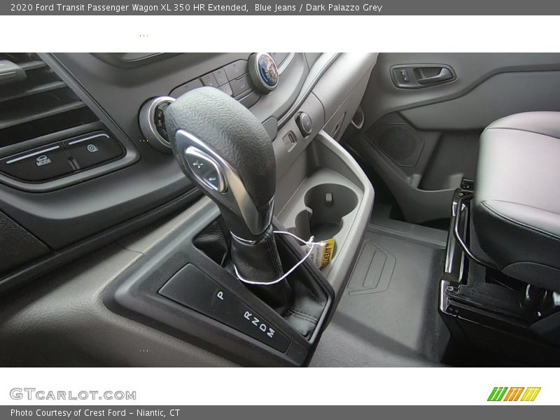 Blue Jeans / Dark Palazzo Grey 2020 Ford Transit Passenger Wagon XL 350 HR Extended