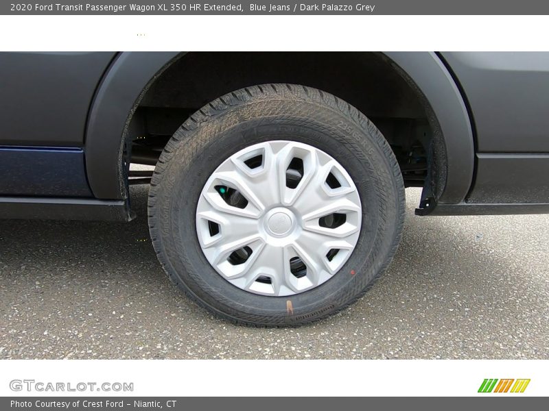 Blue Jeans / Dark Palazzo Grey 2020 Ford Transit Passenger Wagon XL 350 HR Extended