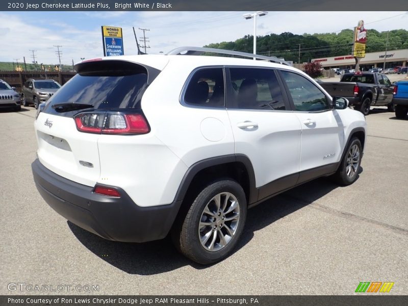 Bright White / Black 2020 Jeep Cherokee Latitude Plus