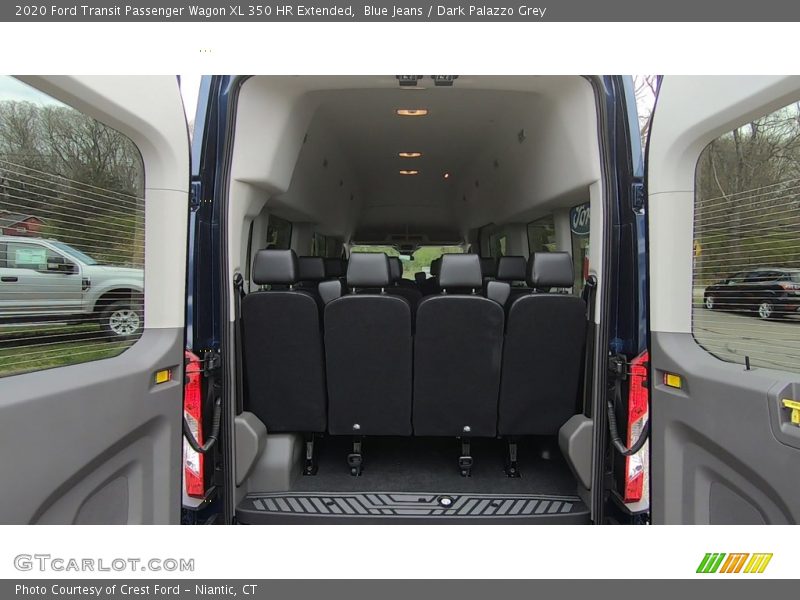 Blue Jeans / Dark Palazzo Grey 2020 Ford Transit Passenger Wagon XL 350 HR Extended