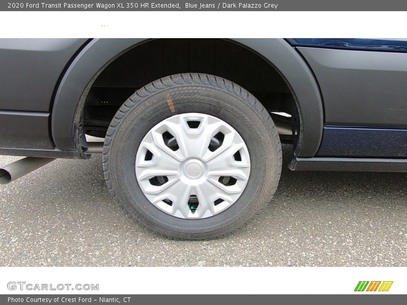 Blue Jeans / Dark Palazzo Grey 2020 Ford Transit Passenger Wagon XL 350 HR Extended