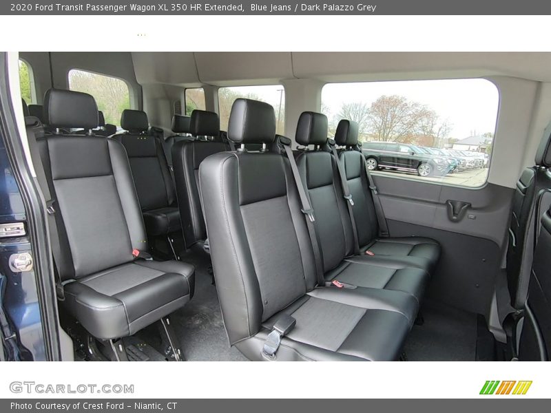 Blue Jeans / Dark Palazzo Grey 2020 Ford Transit Passenger Wagon XL 350 HR Extended