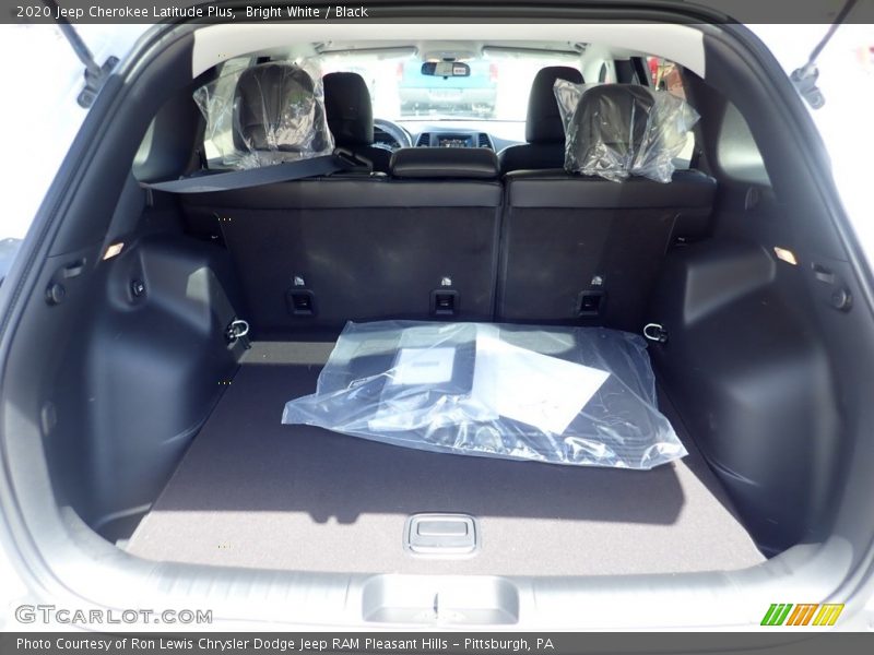 Bright White / Black 2020 Jeep Cherokee Latitude Plus