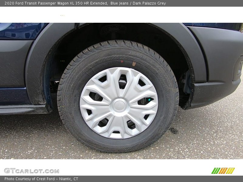Blue Jeans / Dark Palazzo Grey 2020 Ford Transit Passenger Wagon XL 350 HR Extended
