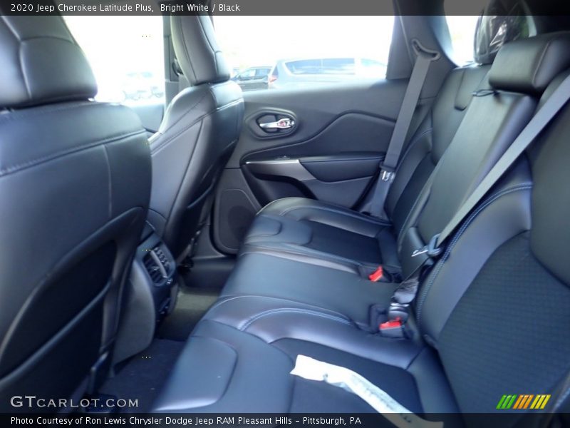 Bright White / Black 2020 Jeep Cherokee Latitude Plus