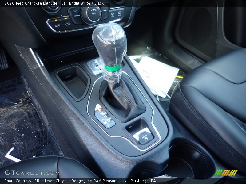 Bright White / Black 2020 Jeep Cherokee Latitude Plus