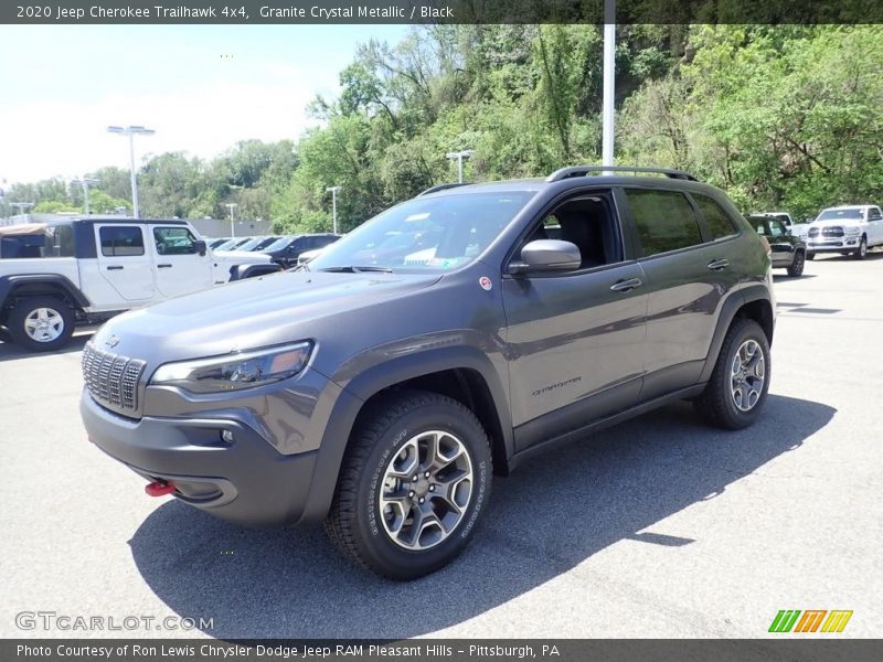 Granite Crystal Metallic / Black 2020 Jeep Cherokee Trailhawk 4x4