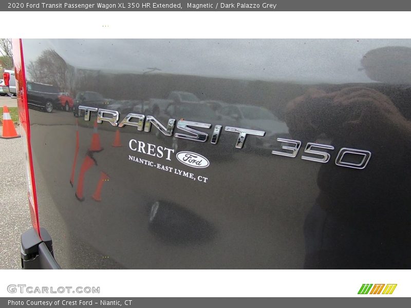 Magnetic / Dark Palazzo Grey 2020 Ford Transit Passenger Wagon XL 350 HR Extended