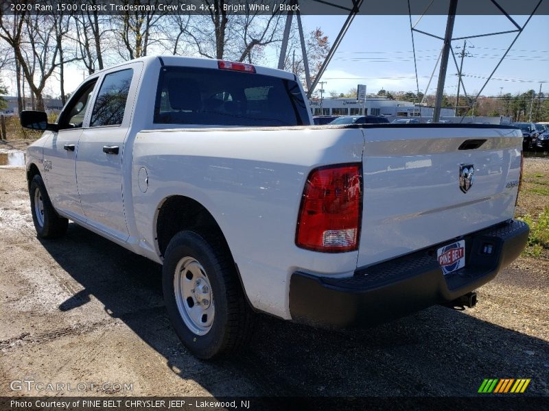 Bright White / Black 2020 Ram 1500 Classic Tradesman Crew Cab 4x4