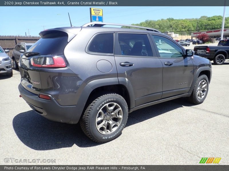 Granite Crystal Metallic / Black 2020 Jeep Cherokee Trailhawk 4x4