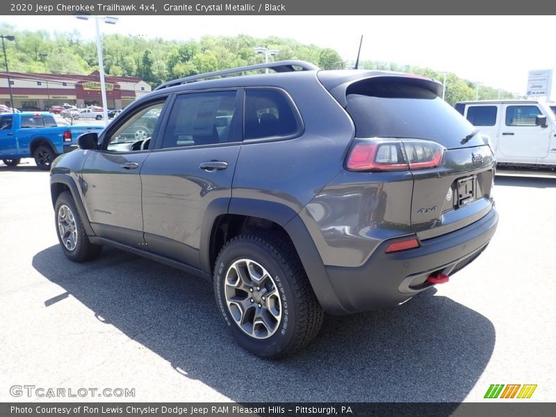 Granite Crystal Metallic / Black 2020 Jeep Cherokee Trailhawk 4x4