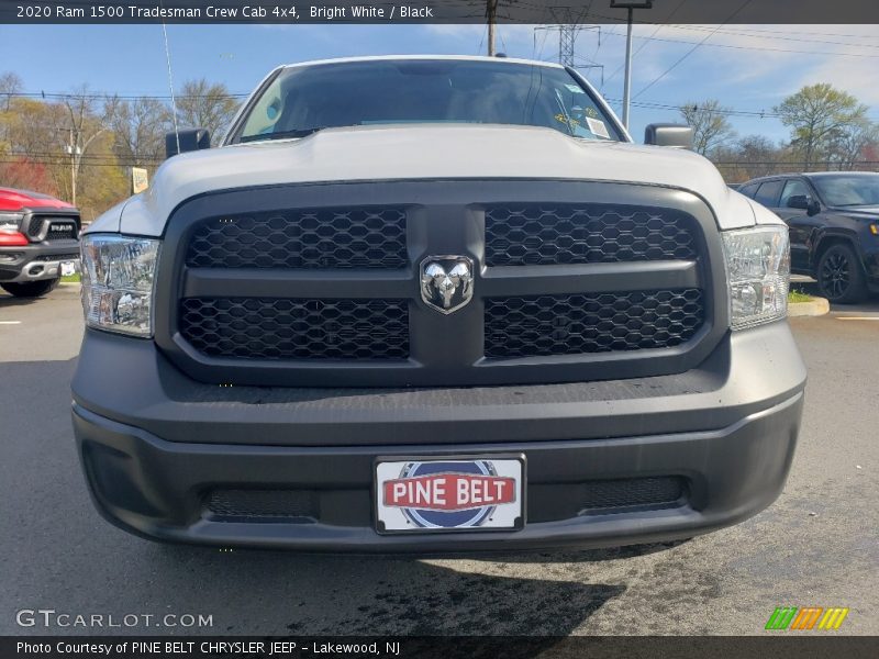 Bright White / Black 2020 Ram 1500 Tradesman Crew Cab 4x4