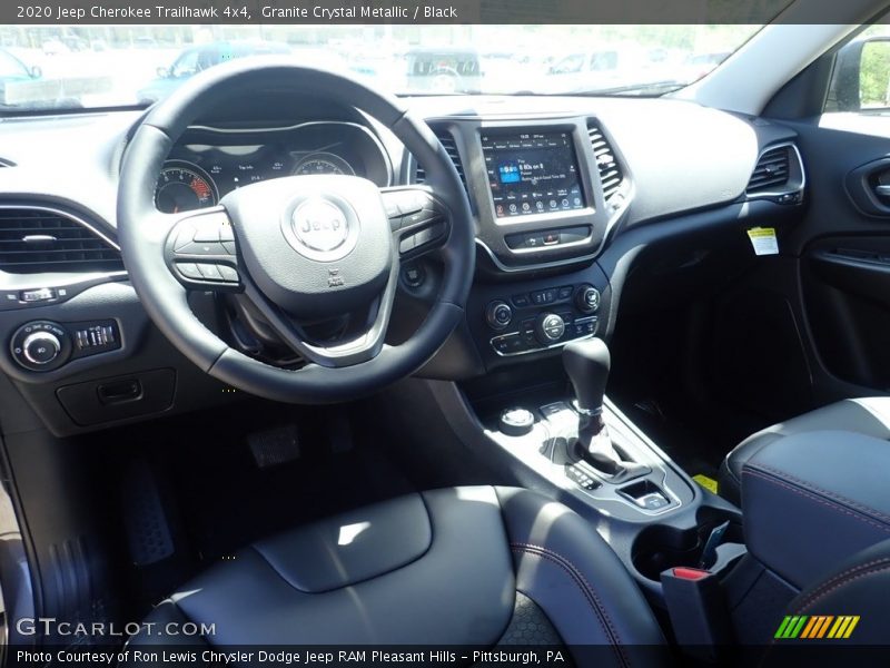 Granite Crystal Metallic / Black 2020 Jeep Cherokee Trailhawk 4x4