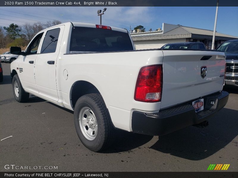 Bright White / Black 2020 Ram 1500 Tradesman Crew Cab 4x4
