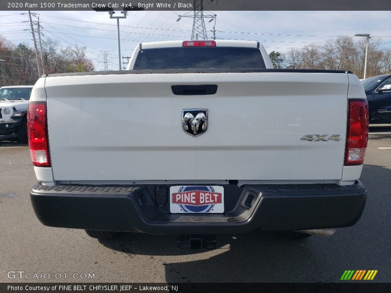 Bright White / Black 2020 Ram 1500 Tradesman Crew Cab 4x4
