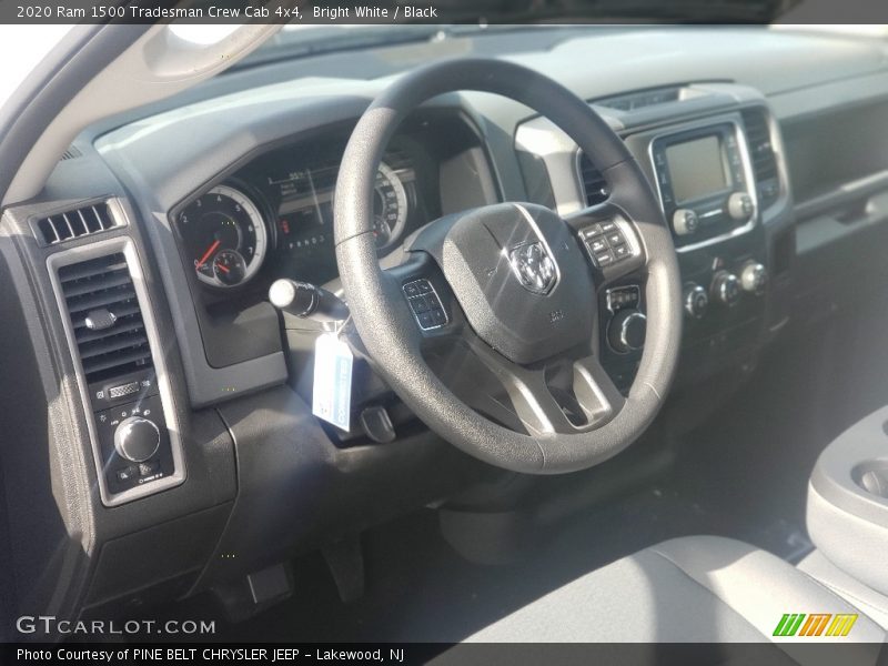 Bright White / Black 2020 Ram 1500 Tradesman Crew Cab 4x4