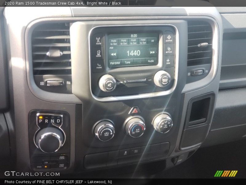 Bright White / Black 2020 Ram 1500 Tradesman Crew Cab 4x4