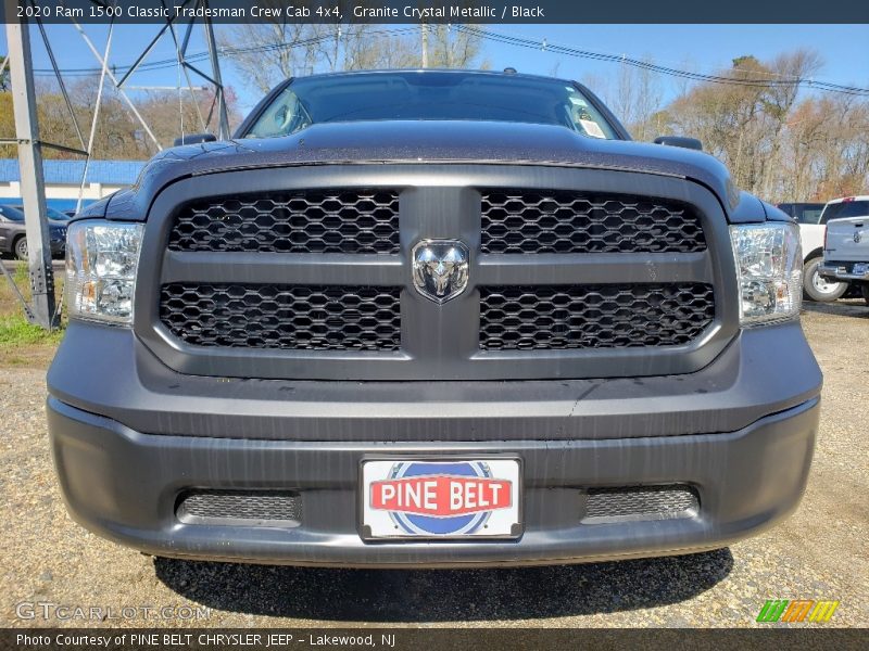 Granite Crystal Metallic / Black 2020 Ram 1500 Classic Tradesman Crew Cab 4x4