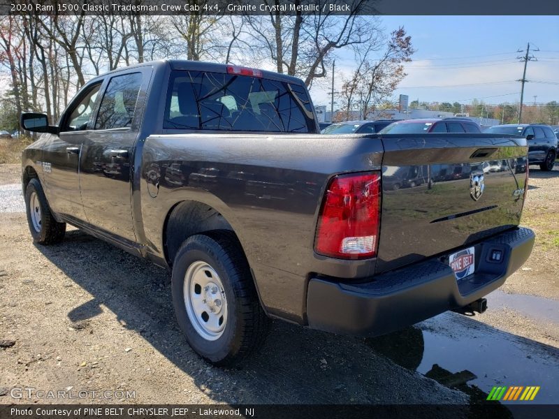 Granite Crystal Metallic / Black 2020 Ram 1500 Classic Tradesman Crew Cab 4x4