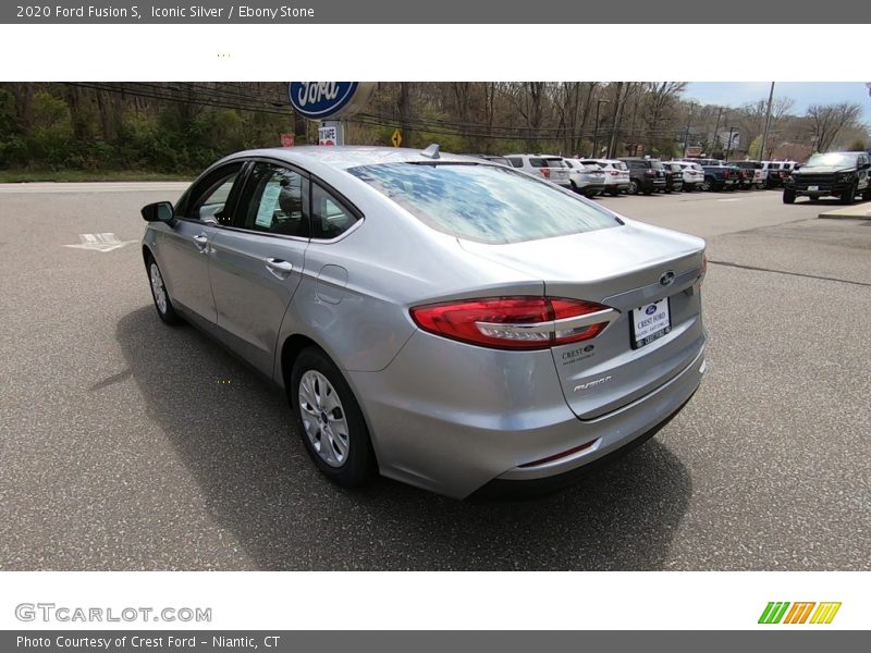 Iconic Silver / Ebony Stone 2020 Ford Fusion S