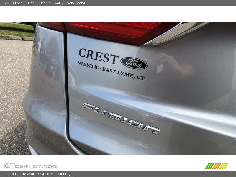 Iconic Silver / Ebony Stone 2020 Ford Fusion S