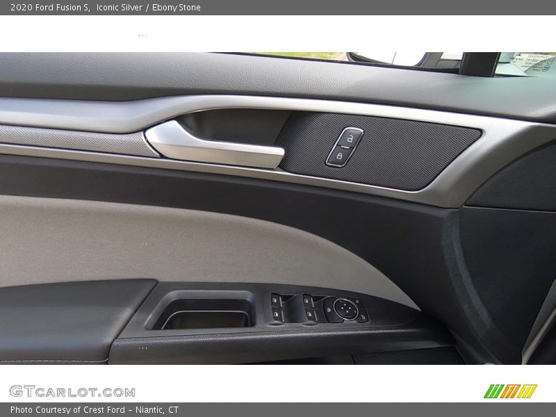 Iconic Silver / Ebony Stone 2020 Ford Fusion S