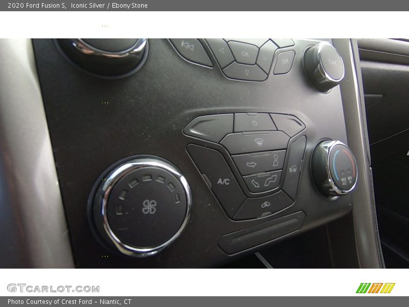 Iconic Silver / Ebony Stone 2020 Ford Fusion S