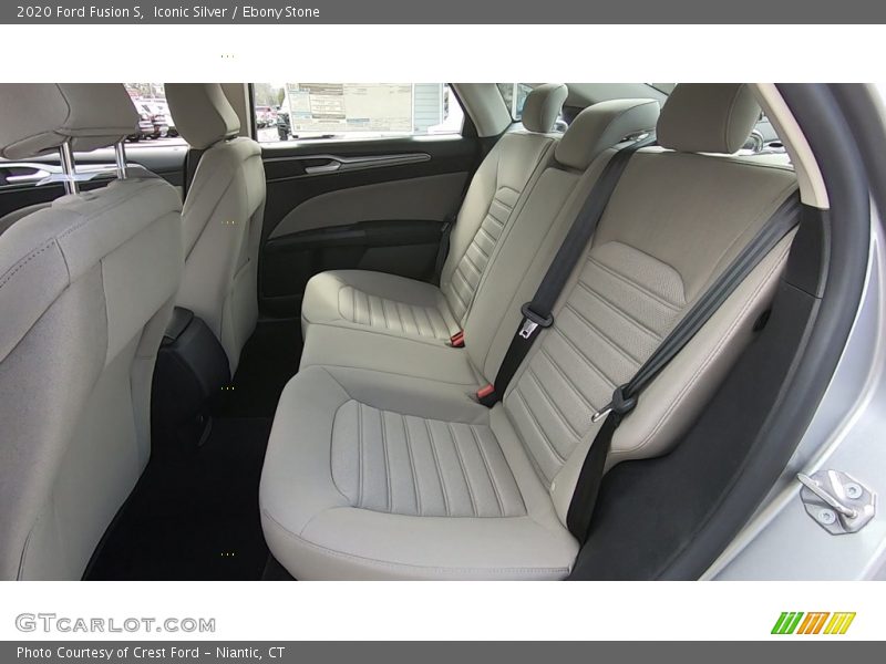 Iconic Silver / Ebony Stone 2020 Ford Fusion S