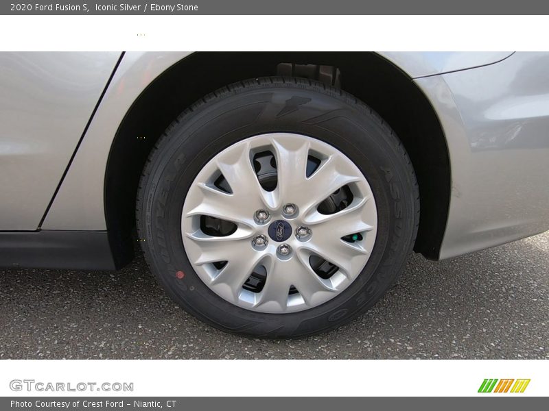 Iconic Silver / Ebony Stone 2020 Ford Fusion S