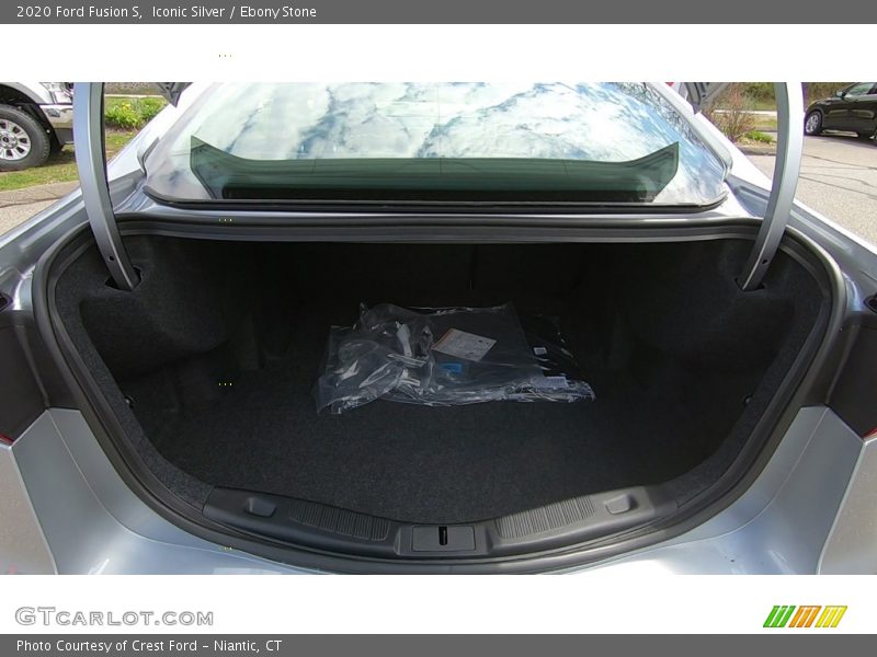 Iconic Silver / Ebony Stone 2020 Ford Fusion S
