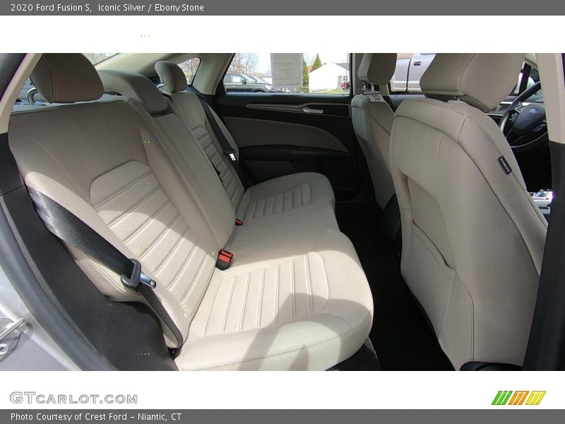 Iconic Silver / Ebony Stone 2020 Ford Fusion S