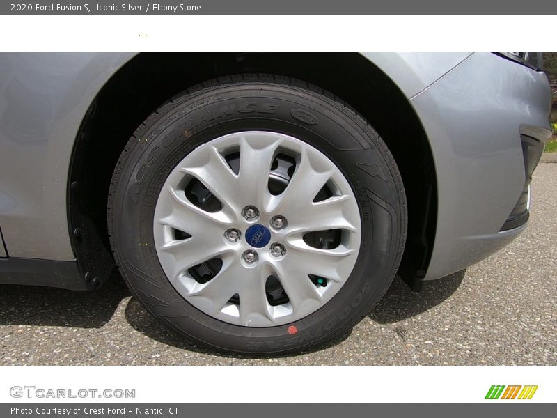 Iconic Silver / Ebony Stone 2020 Ford Fusion S
