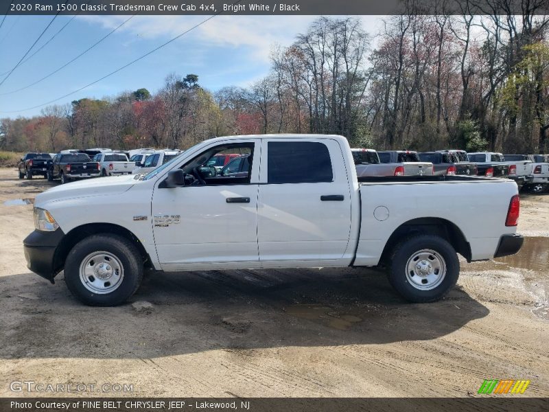 Bright White / Black 2020 Ram 1500 Classic Tradesman Crew Cab 4x4