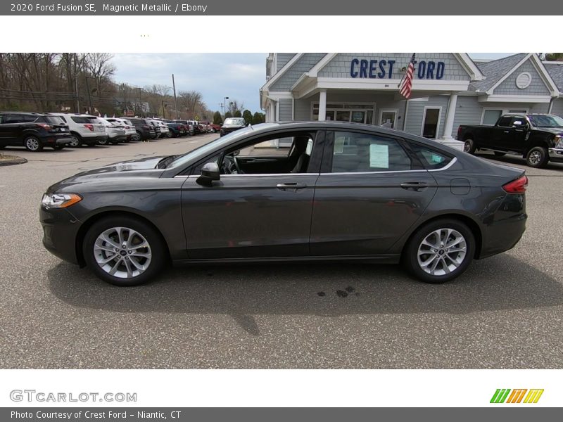 Magnetic Metallic / Ebony 2020 Ford Fusion SE