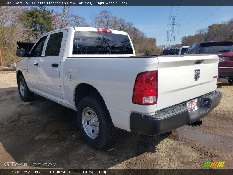 Bright White / Black 2020 Ram 1500 Classic Tradesman Crew Cab 4x4