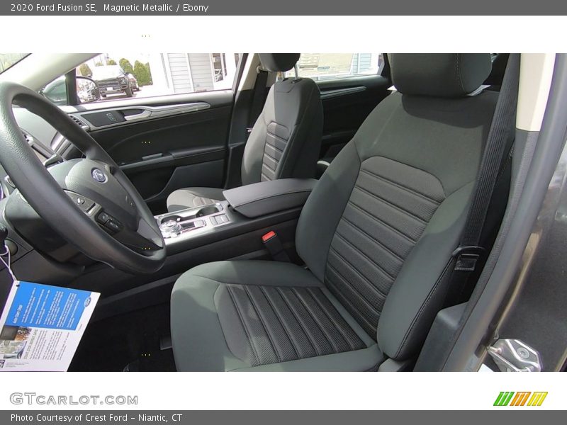 Magnetic Metallic / Ebony 2020 Ford Fusion SE