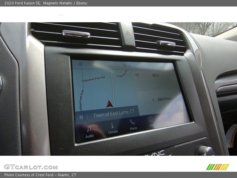 Magnetic Metallic / Ebony 2020 Ford Fusion SE