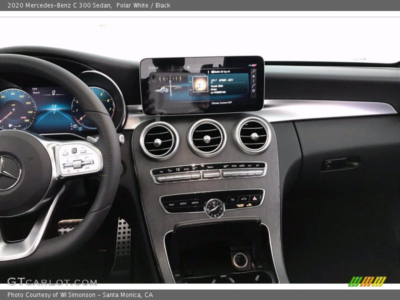 Polar White / Black 2020 Mercedes-Benz C 300 Sedan