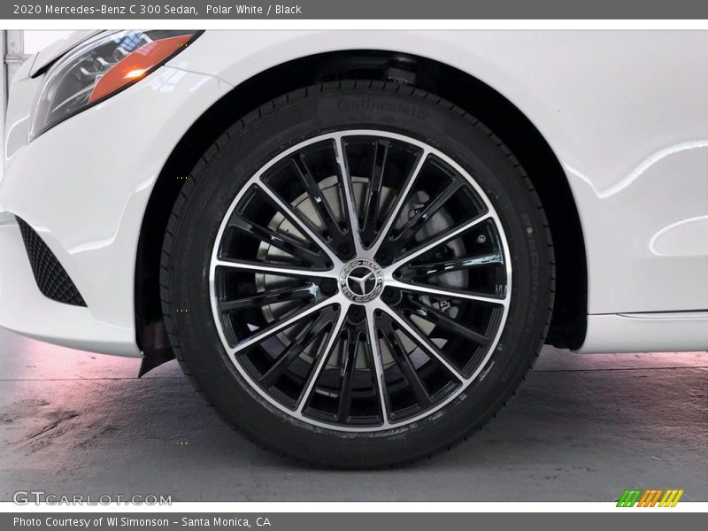 Polar White / Black 2020 Mercedes-Benz C 300 Sedan