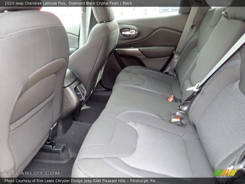 Diamond Black Crystal Pearl / Black 2020 Jeep Cherokee Latitude Plus