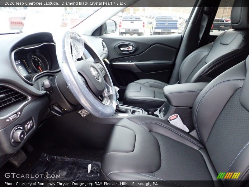 Front Seat of 2020 Cherokee Latitude
