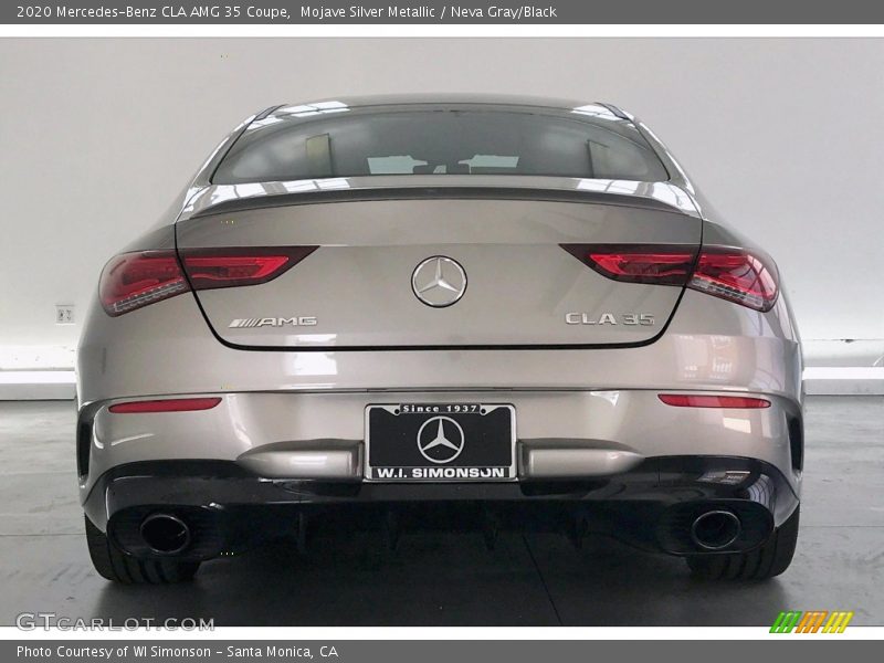 Mojave Silver Metallic / Neva Gray/Black 2020 Mercedes-Benz CLA AMG 35 Coupe