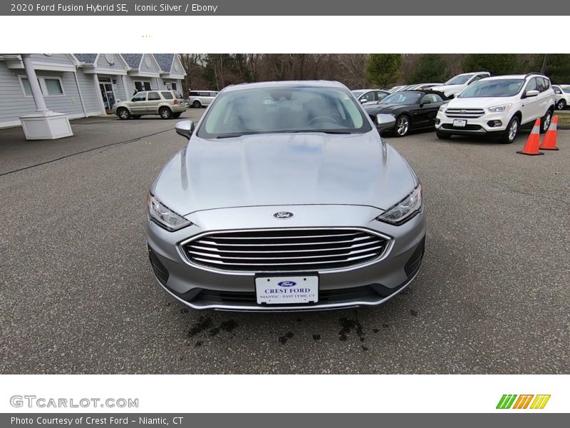 Iconic Silver / Ebony 2020 Ford Fusion Hybrid SE