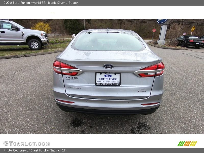 Iconic Silver / Ebony 2020 Ford Fusion Hybrid SE