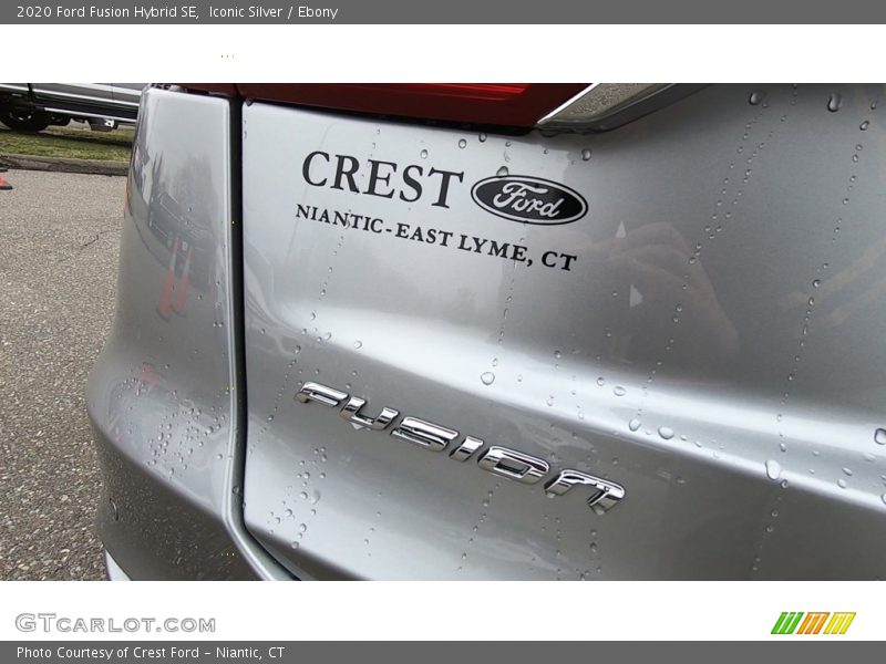 Iconic Silver / Ebony 2020 Ford Fusion Hybrid SE