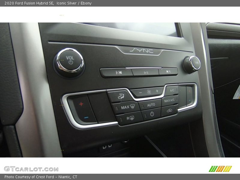 Iconic Silver / Ebony 2020 Ford Fusion Hybrid SE