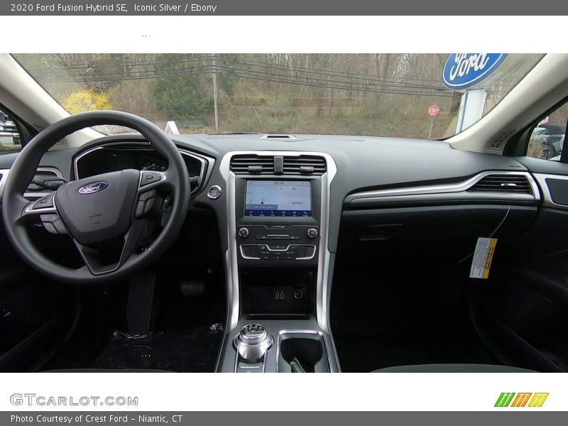 Iconic Silver / Ebony 2020 Ford Fusion Hybrid SE